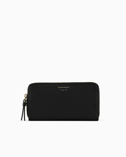 Deer-print MyEA wallet with wraparound zip