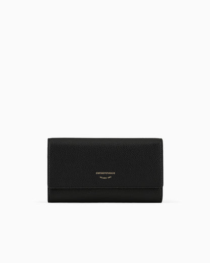 MyEA wallet with deer-print flap