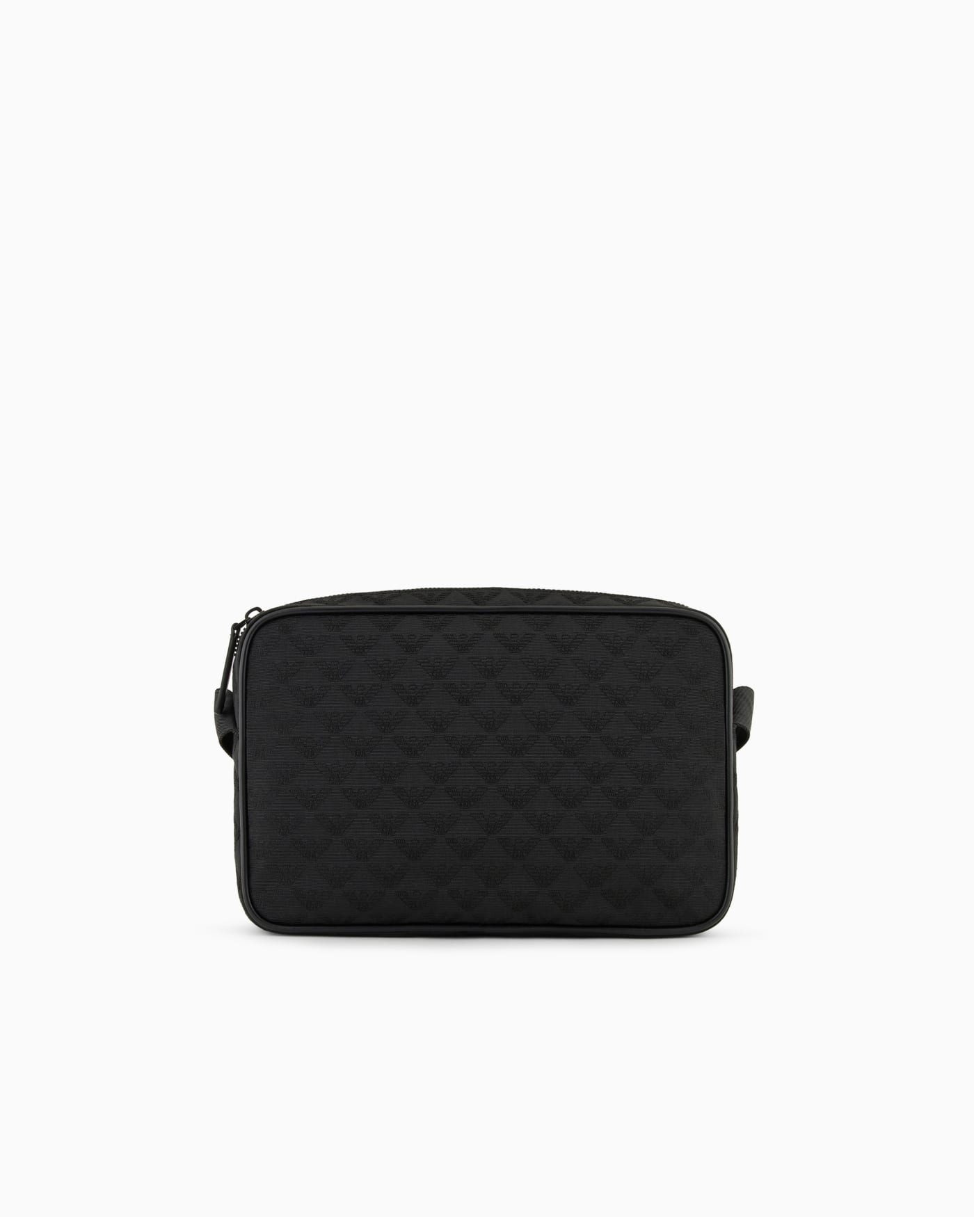 Shoulder bag jacquard eagle motif for man