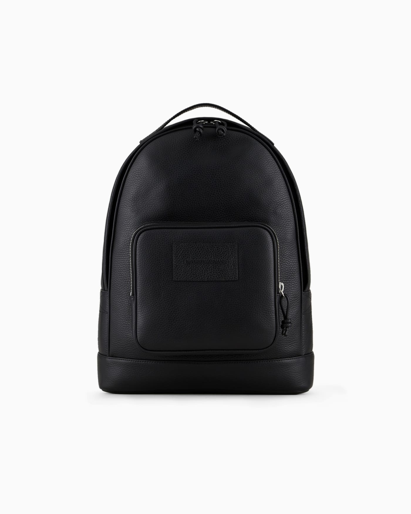 Structured rounded backpack man