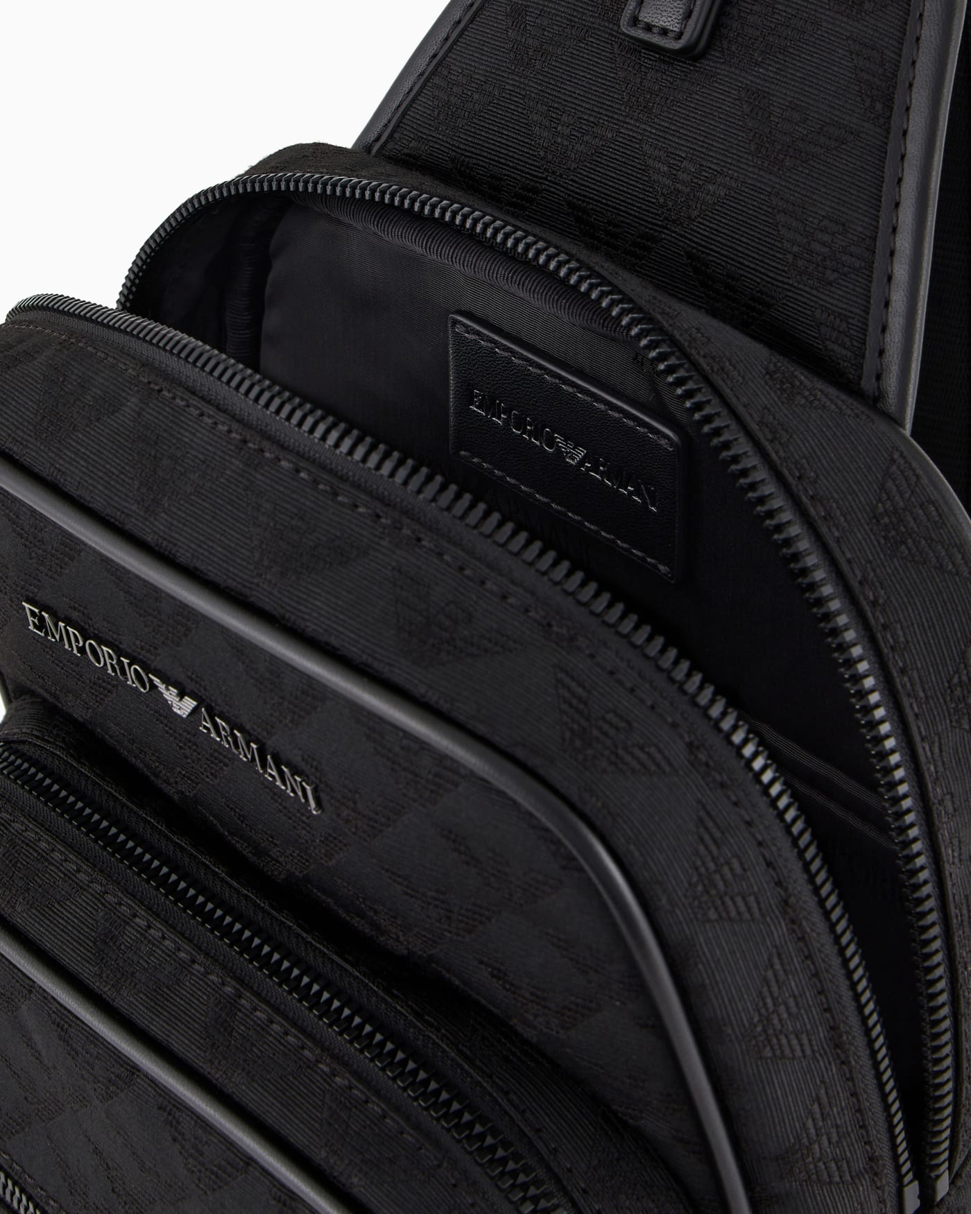Jacquard one-shoulder backpack man