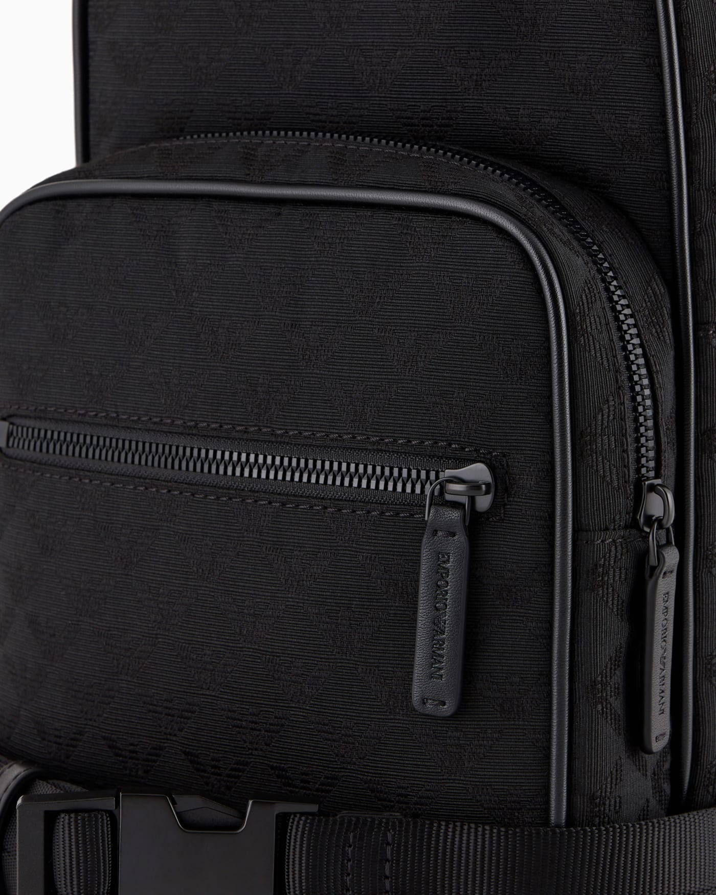 Jacquard one-shoulder backpack man