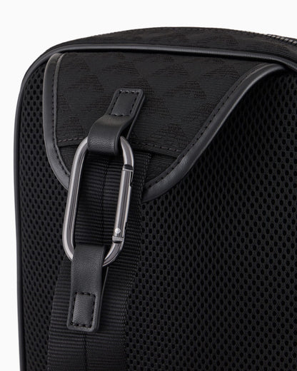 Jacquard one-shoulder backpack man