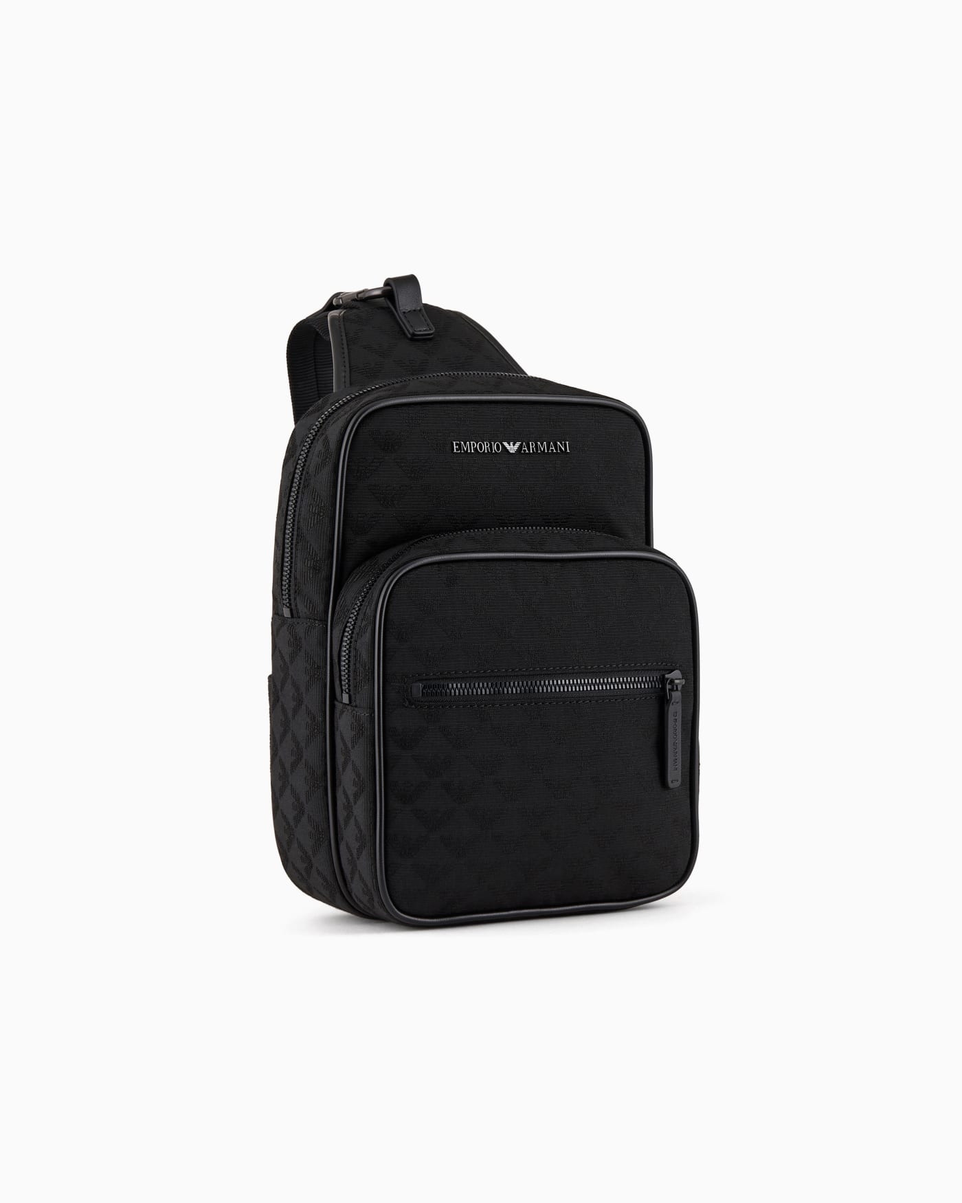 Jacquard one-shoulder backpack man