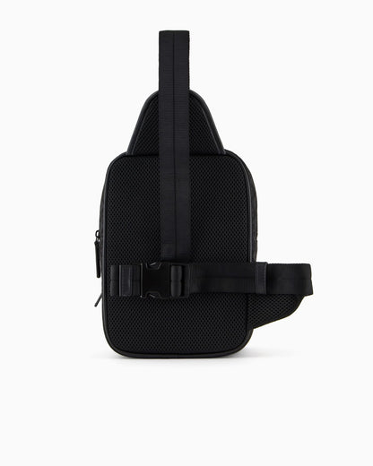 Jacquard one-shoulder backpack man