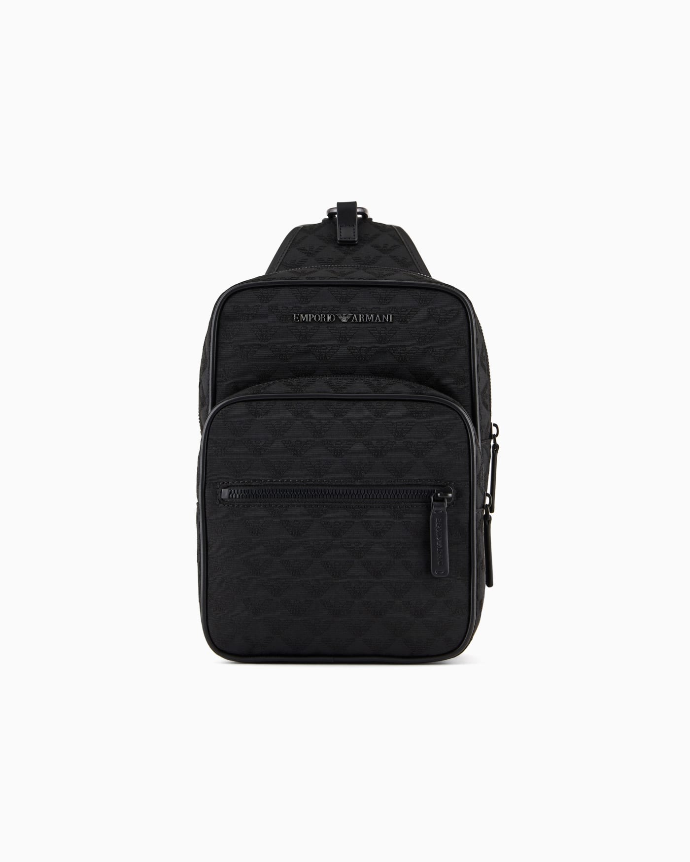 Jacquard one-shoulder backpack man