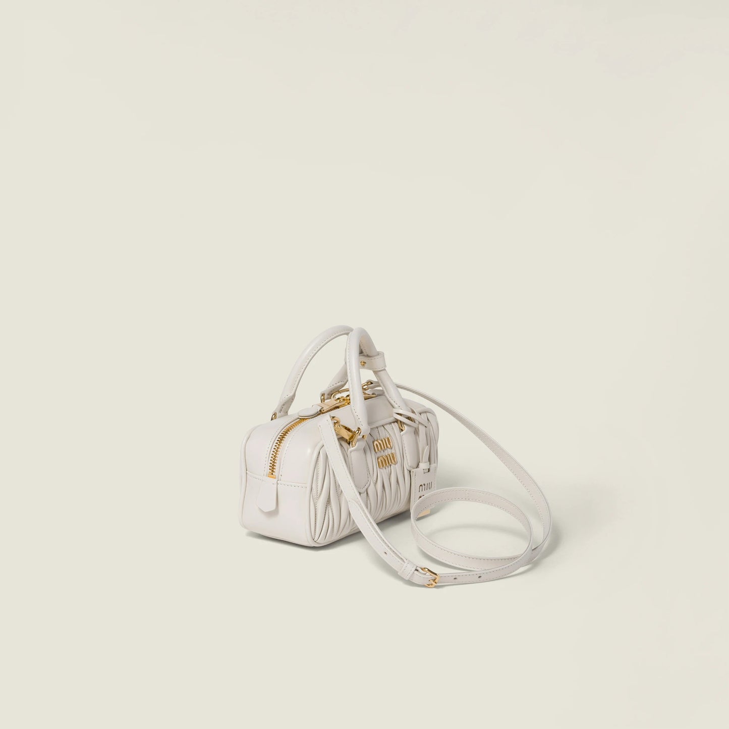 Arcadie matelassé nappa leather bag