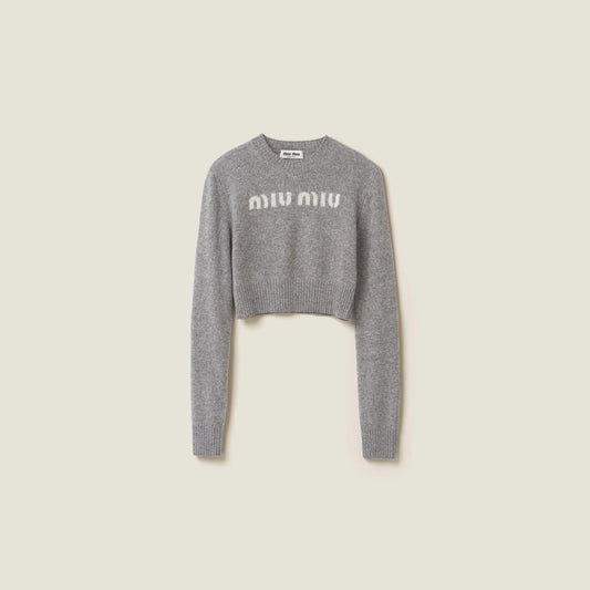 Wool and cashmere sweater
