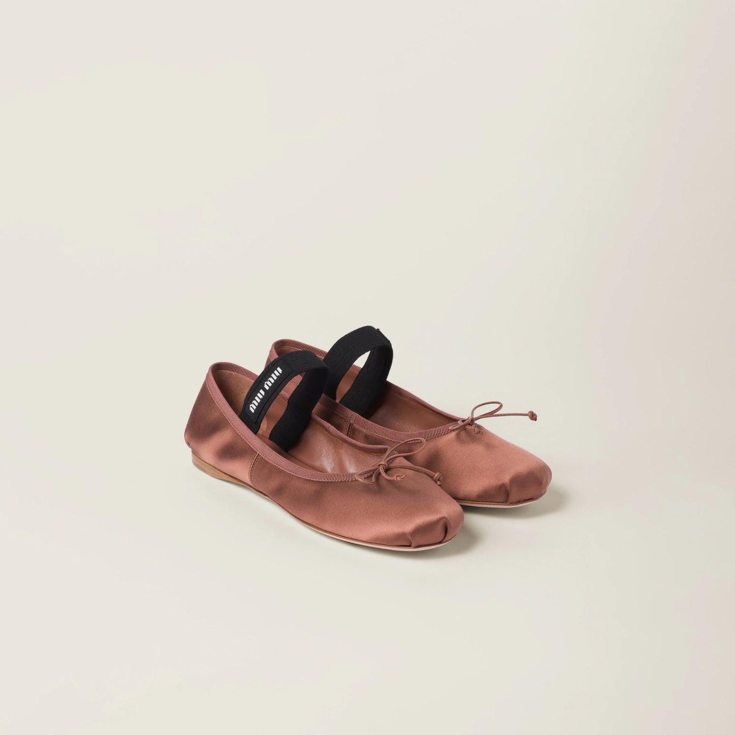 Satin ballerinas