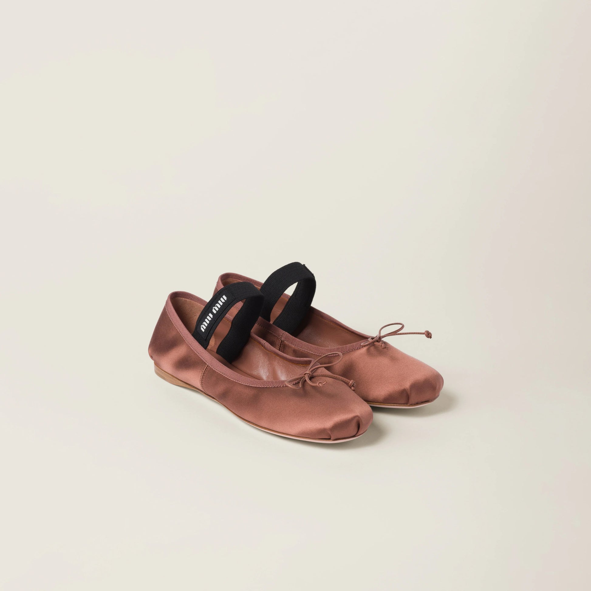 Satin ballerinas