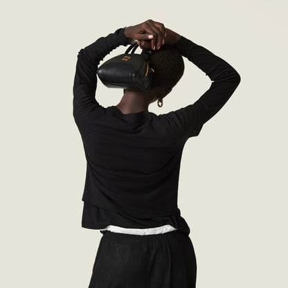 Ribbed jersey T-shirt