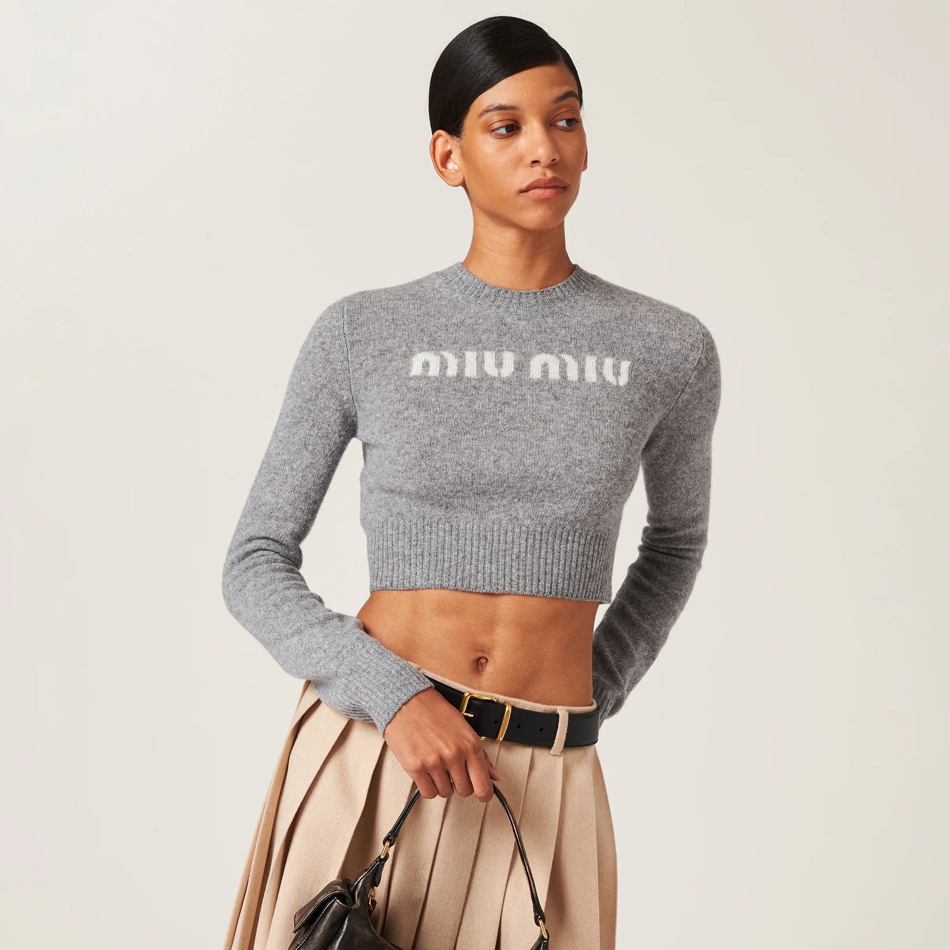 Wool and cashmere sweater