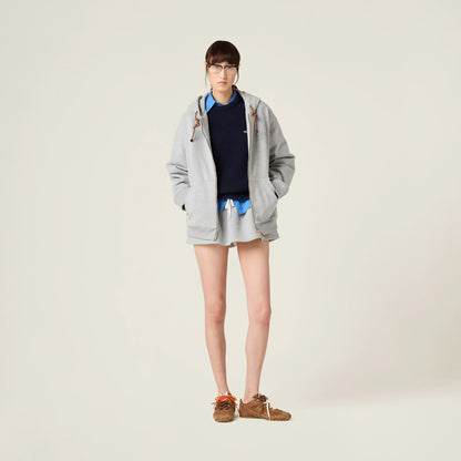 Cotton fleece sweatshirt
