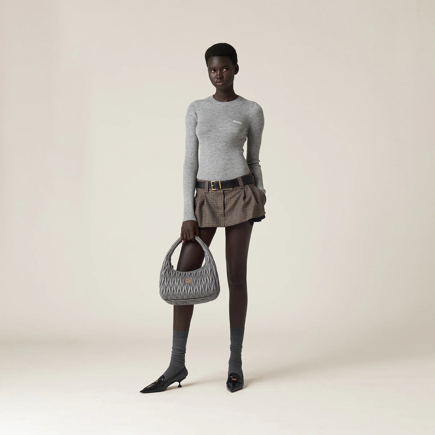 Cashmere and silk sweater