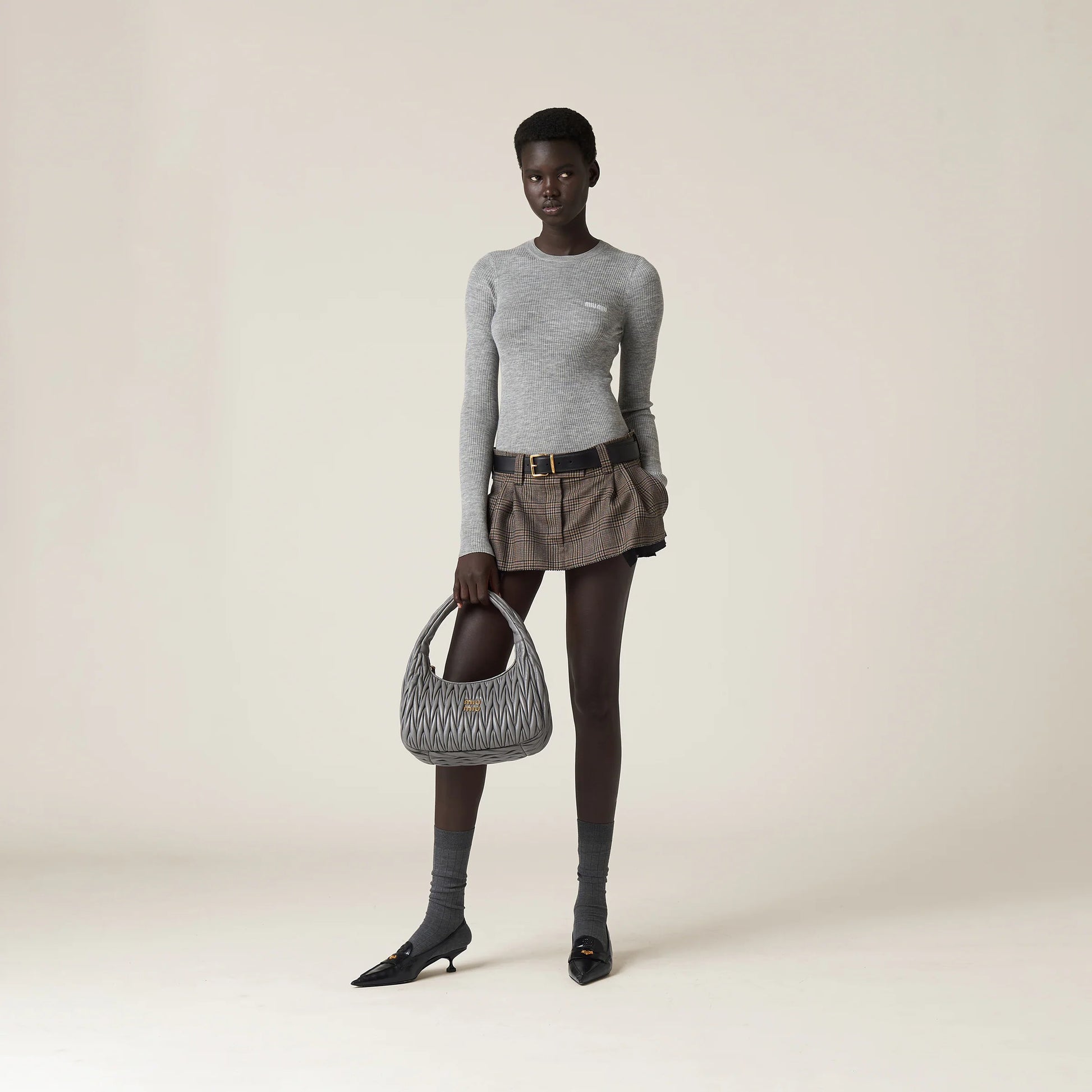 Cashmere and silk sweater