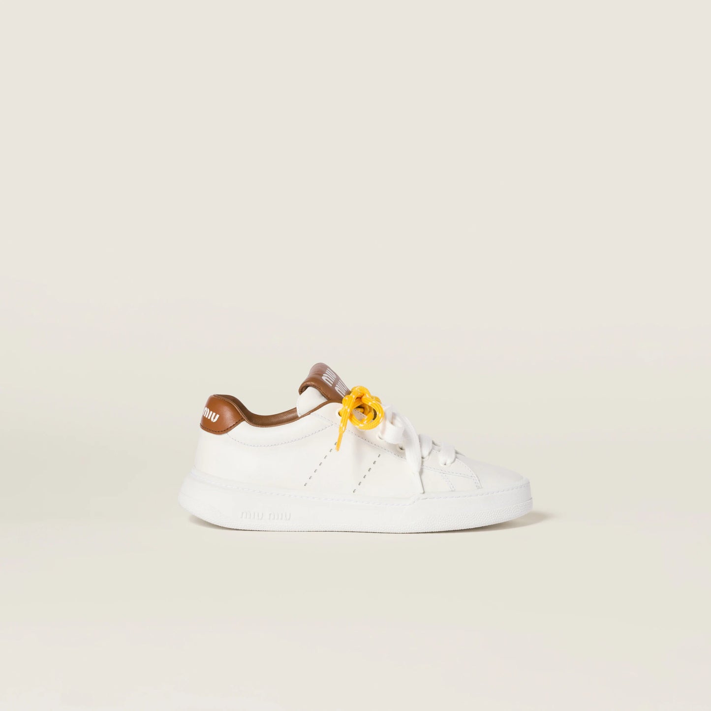 Leather sneakers