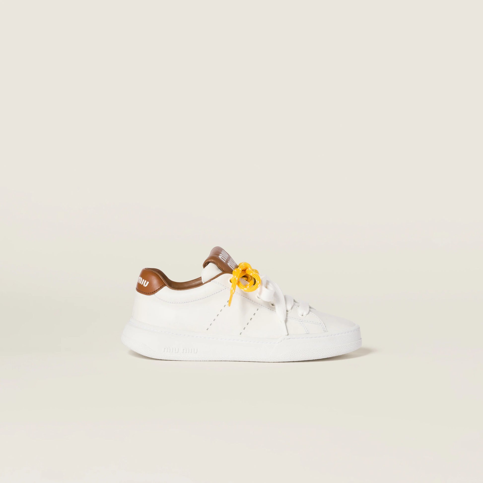 Leather sneakers