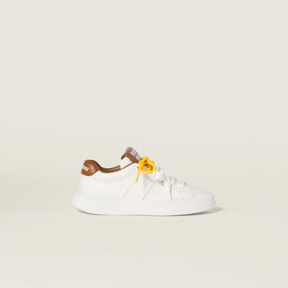 Leather sneakers