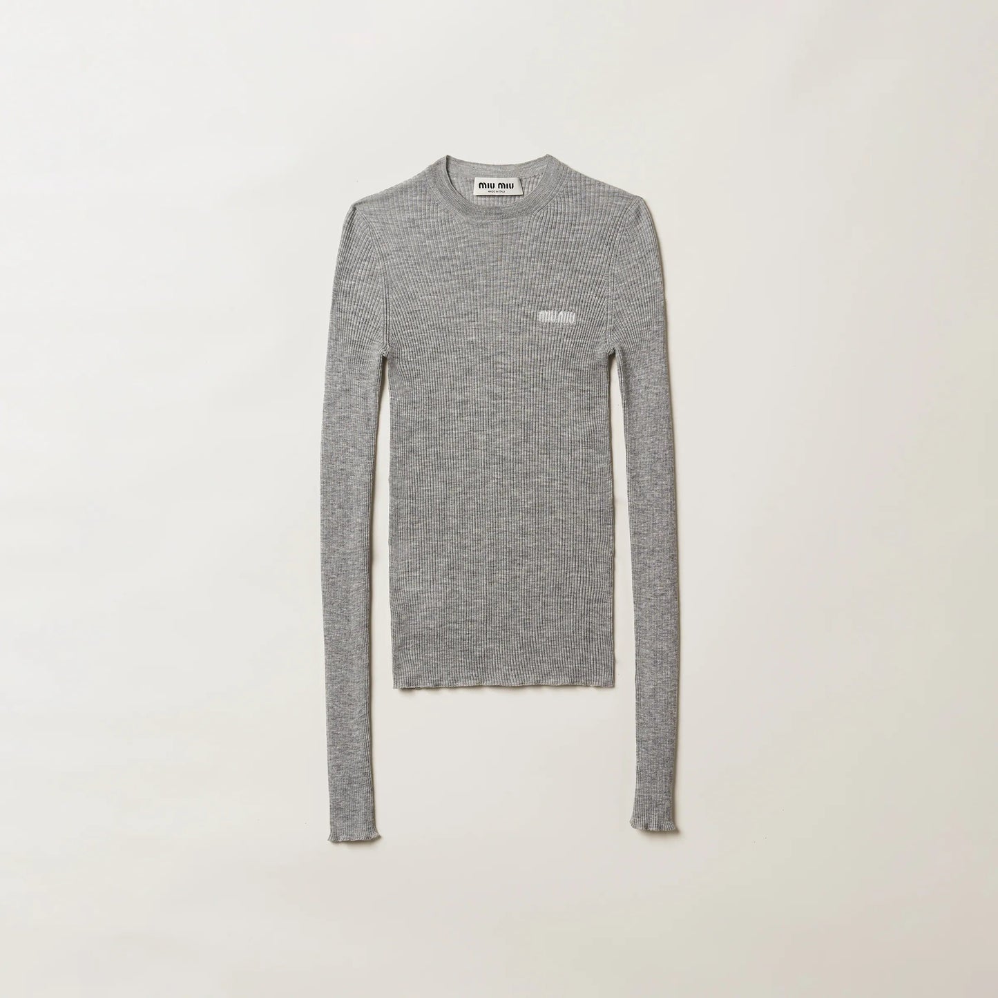 Cashmere and silk sweater