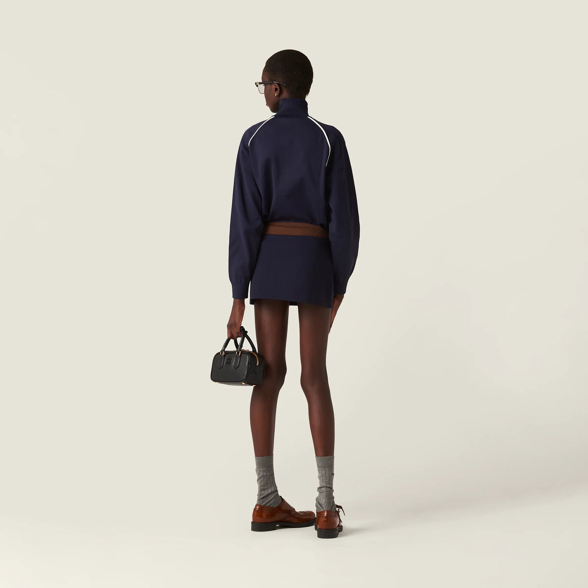 Technical yarn sweatshirt