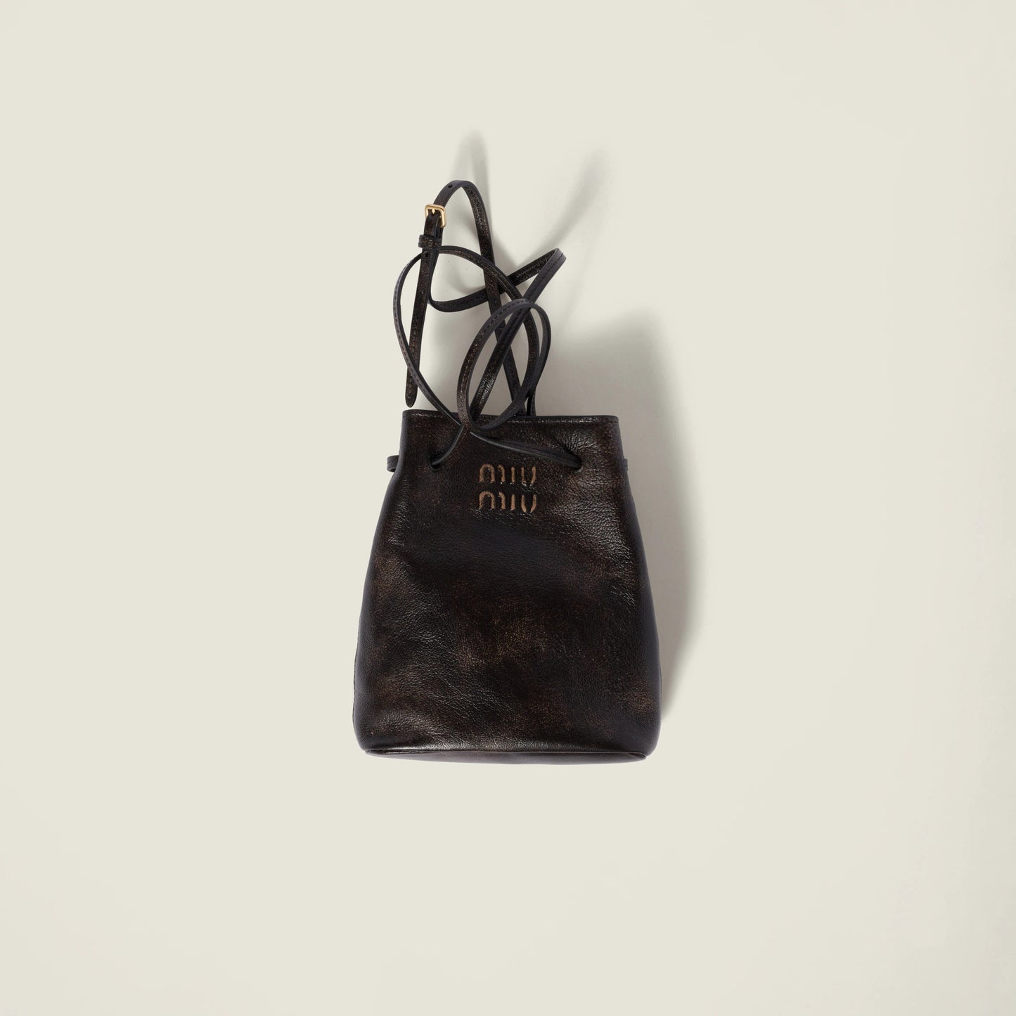 Nappa leather pouch
