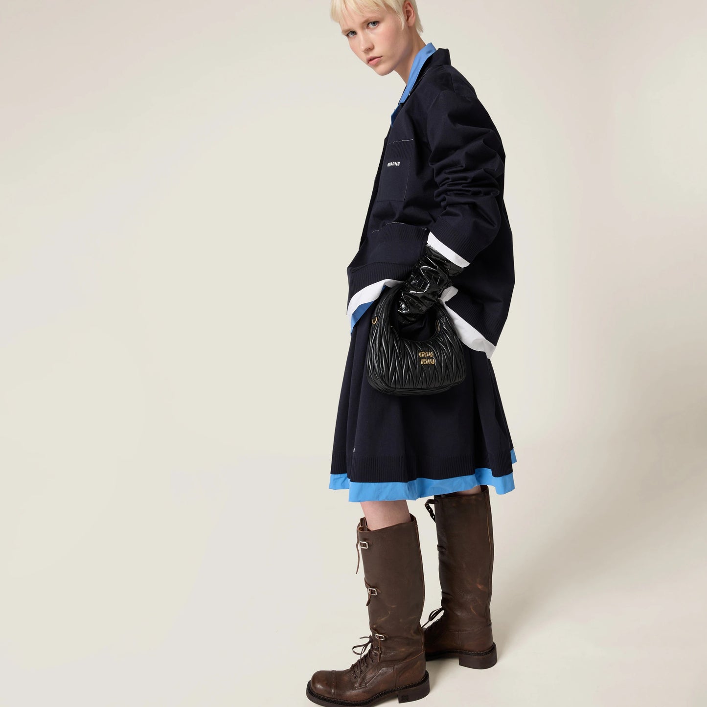 Leather boots