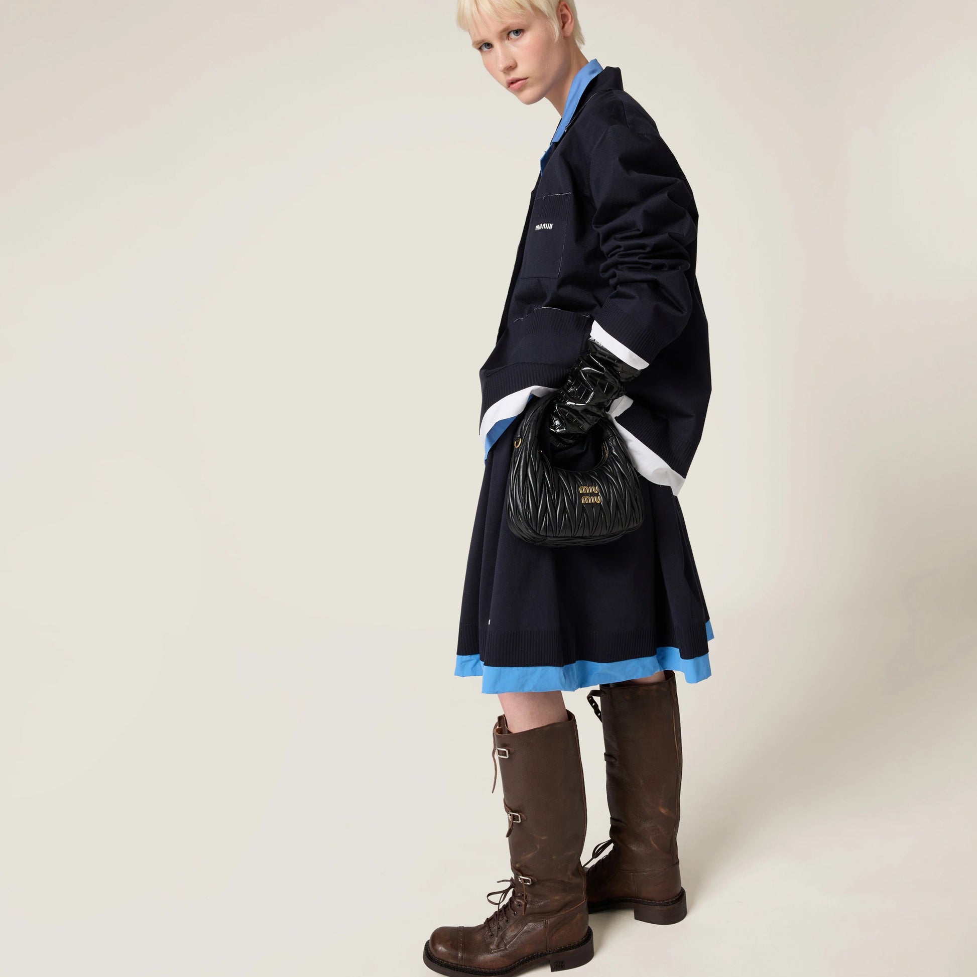 Leather boots