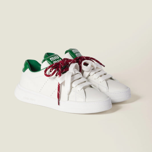 Leather sneakers