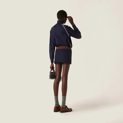 Technical yarn miniskirt