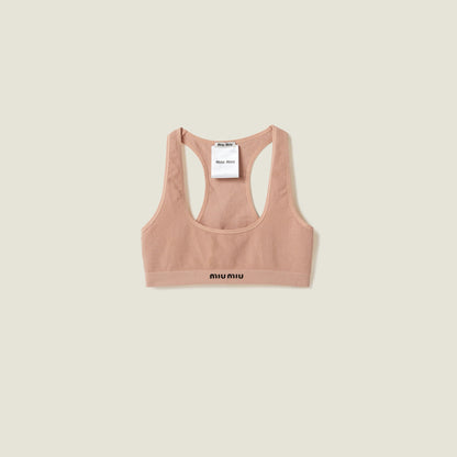 Seamless racerback top