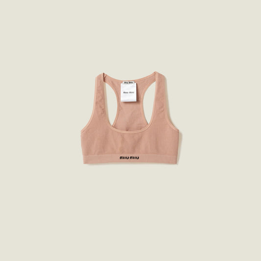 Seamless racerback top