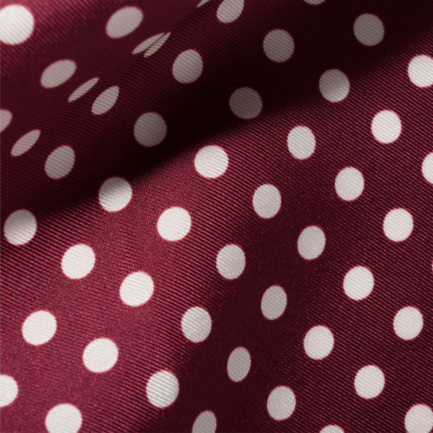Printed twill scarf