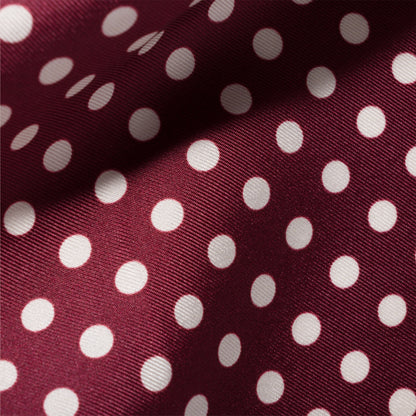 Printed twill scarf