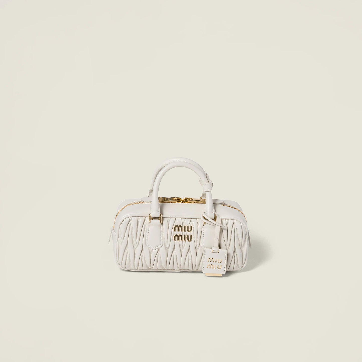 Arcadie matelassé nappa leather bag