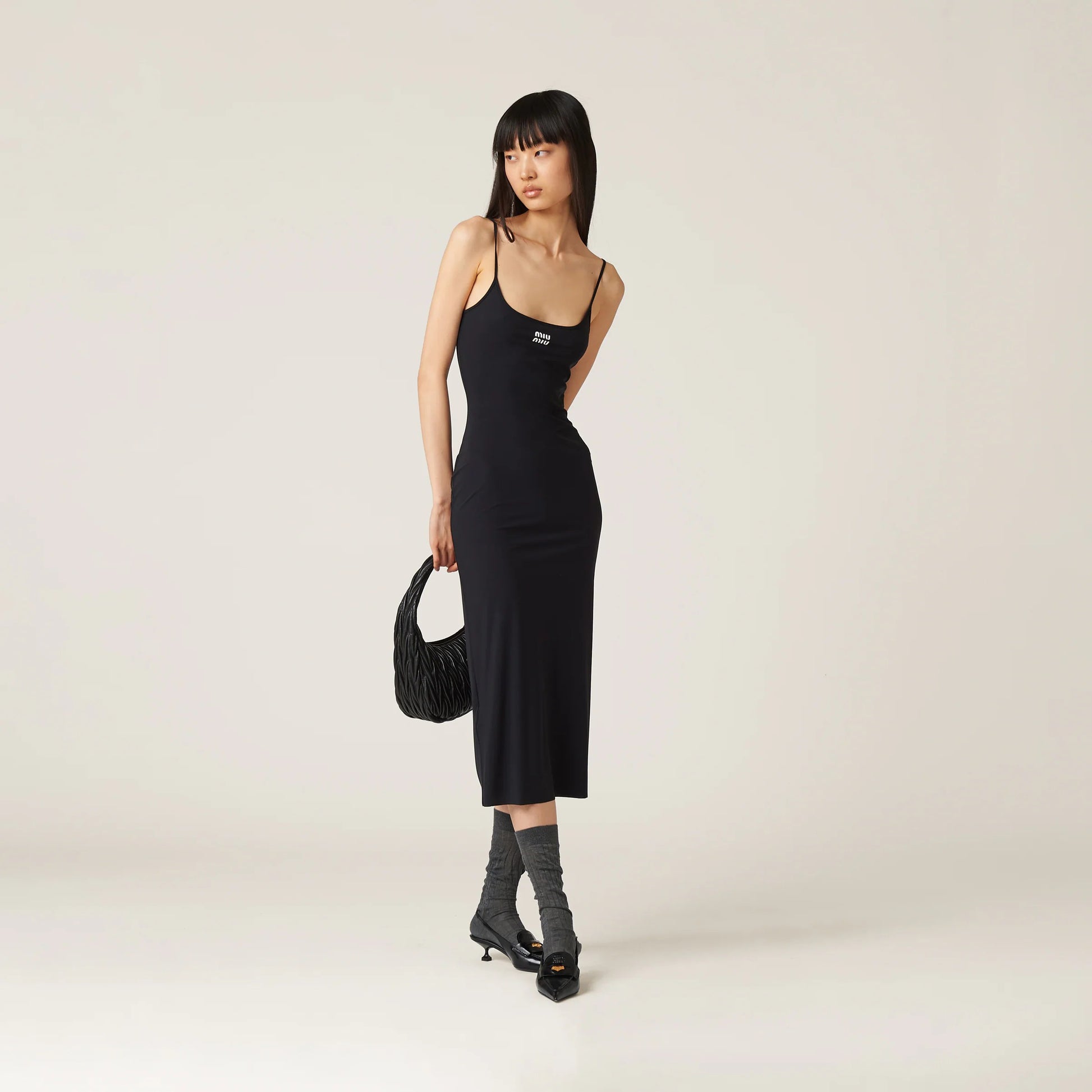 Stretch jersey dress