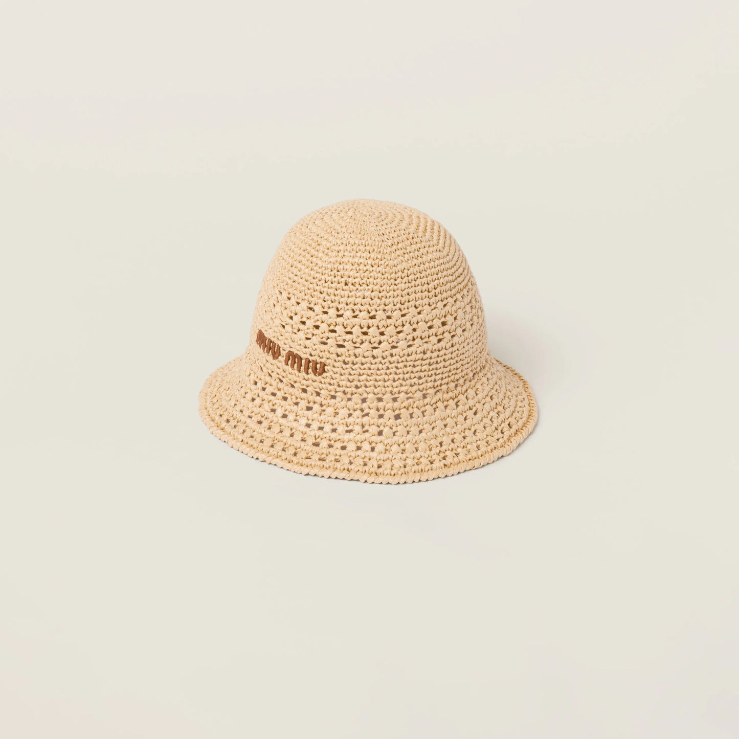 Woven fabric hat