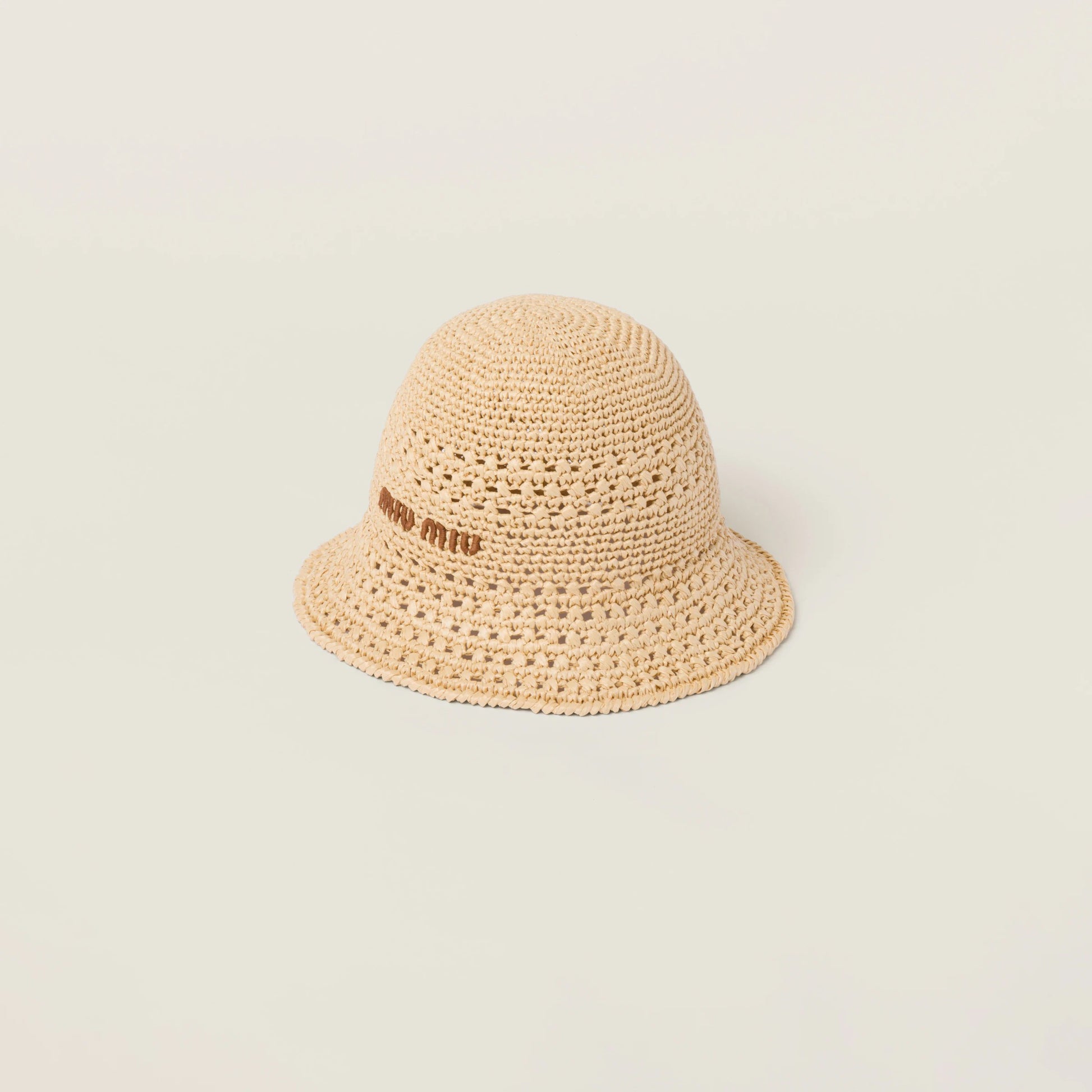 Woven fabric hat