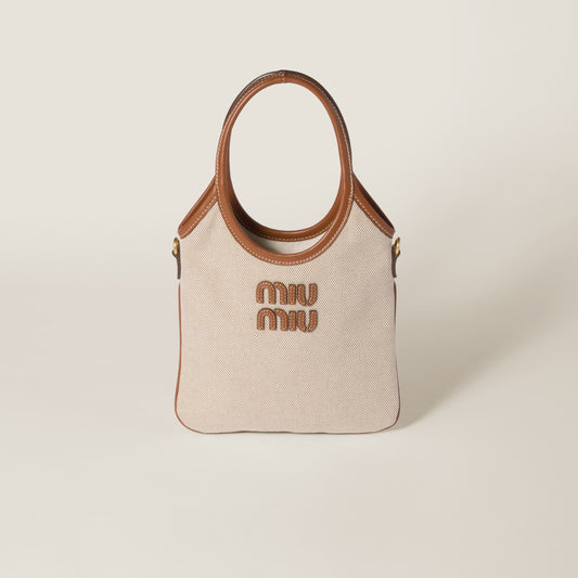 Ivy canvas and leather bag