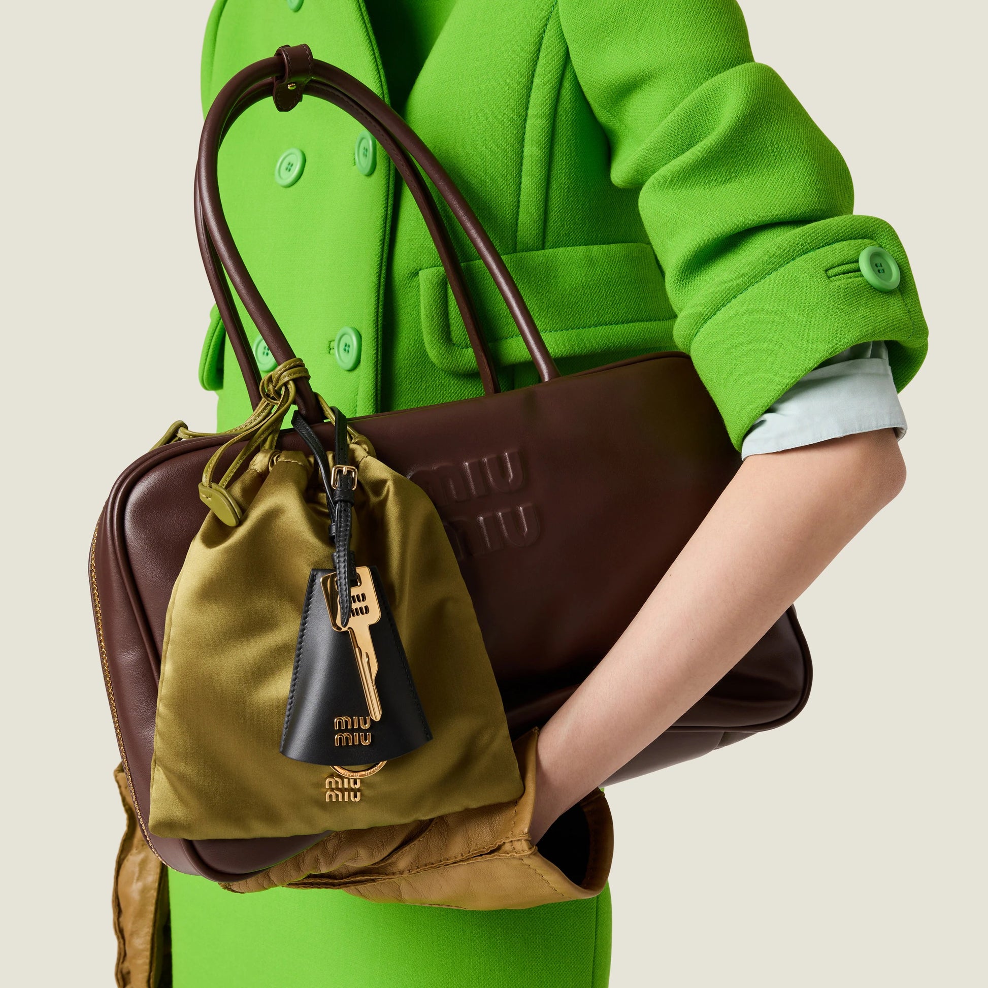Beau leather bag