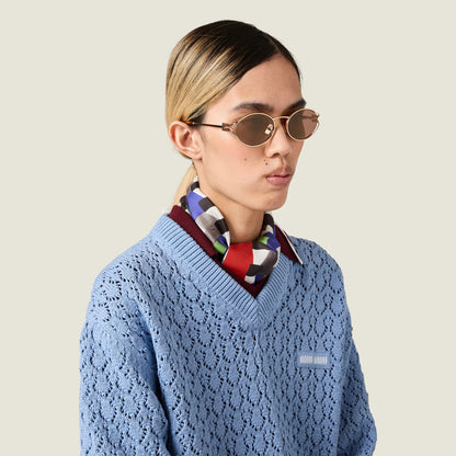 Miu Miu Logo sunglasses