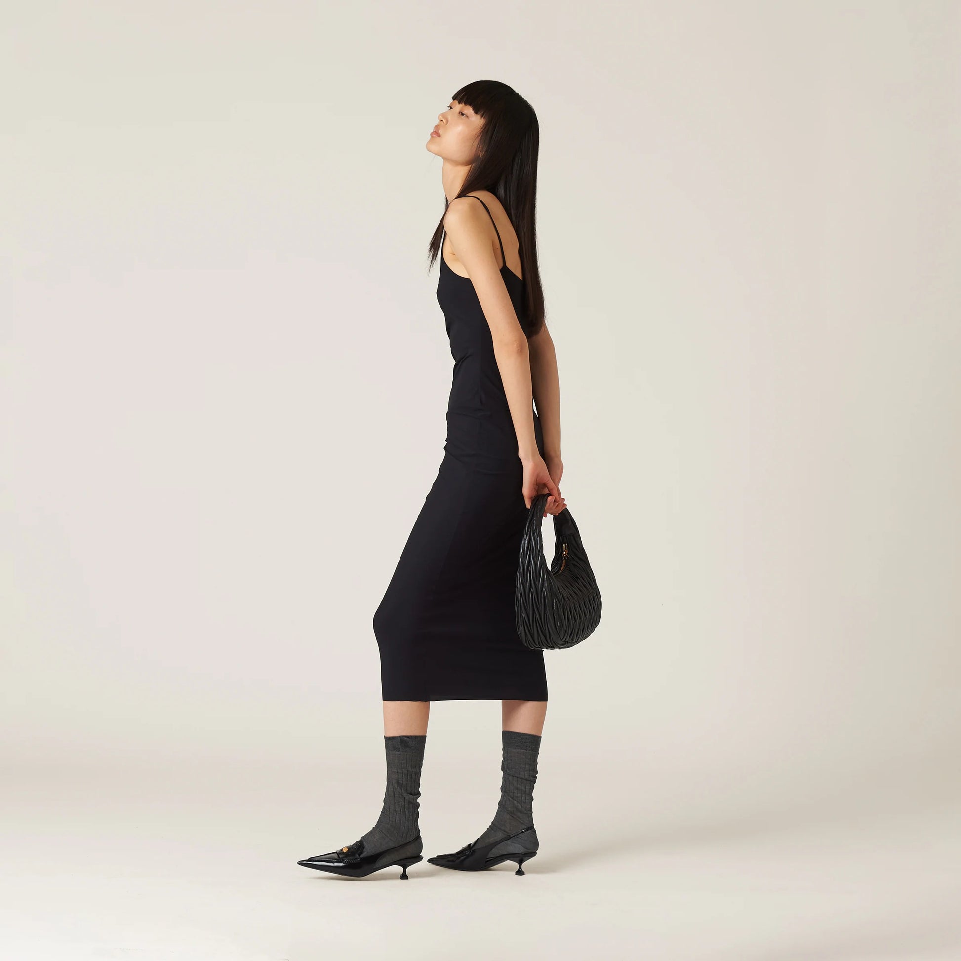 Stretch jersey dress