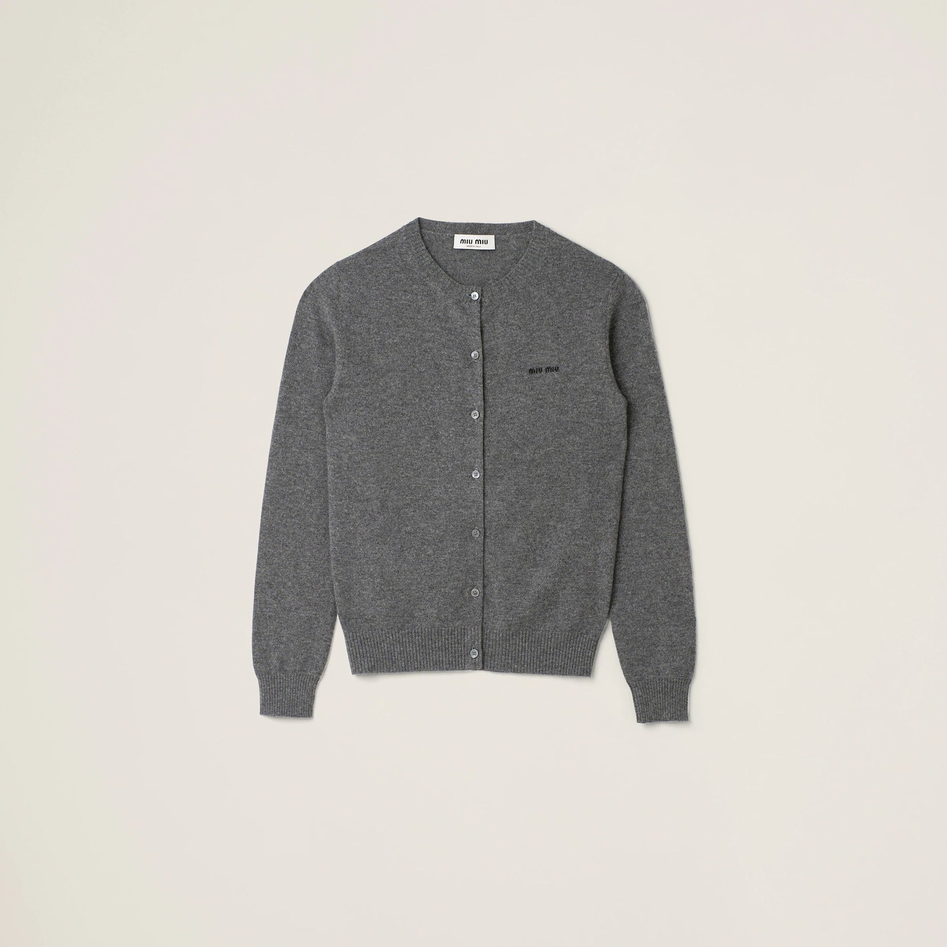 Cashmere knit cardigan