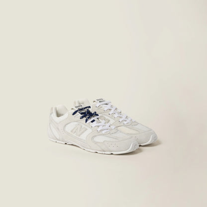 New Balance X Miu Miu 530 SL suede and mesh sneakers