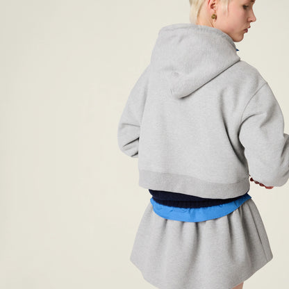 Cotton fleece sweatshirt