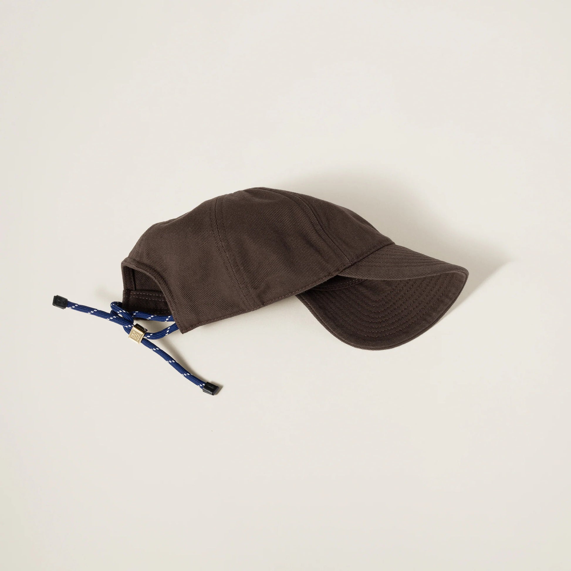 Denim baseball cap