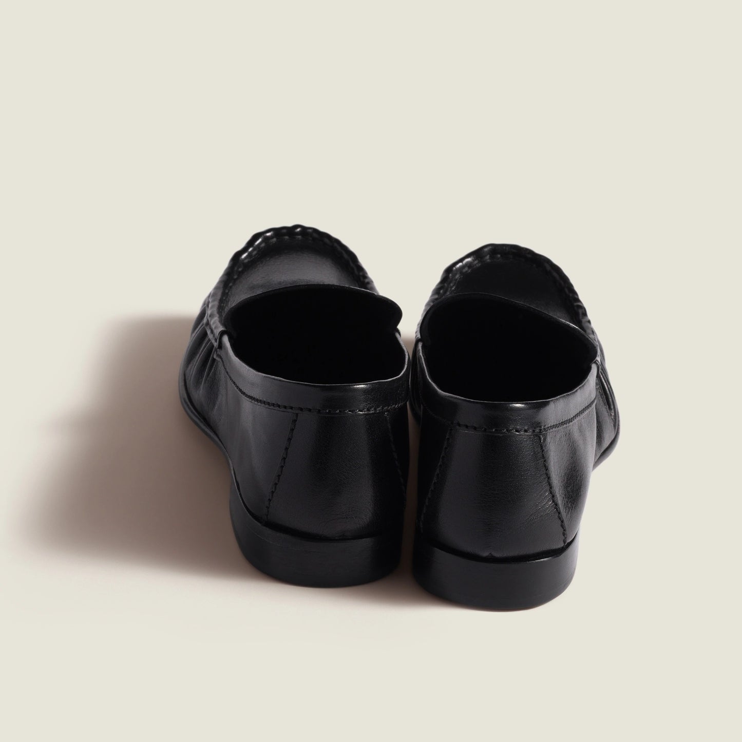 Buffalo leather loafers