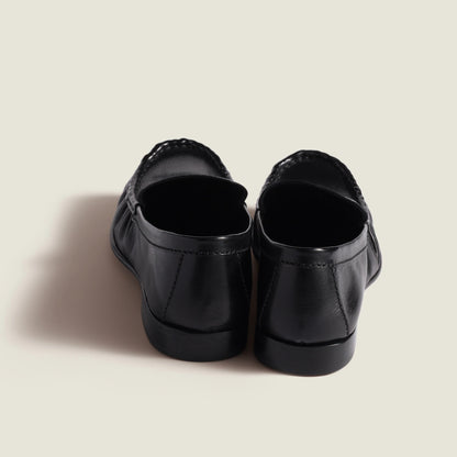 Buffalo leather loafers