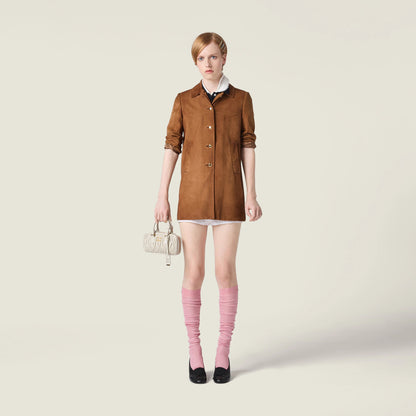 Arcadie matelassé nappa leather mini-bag