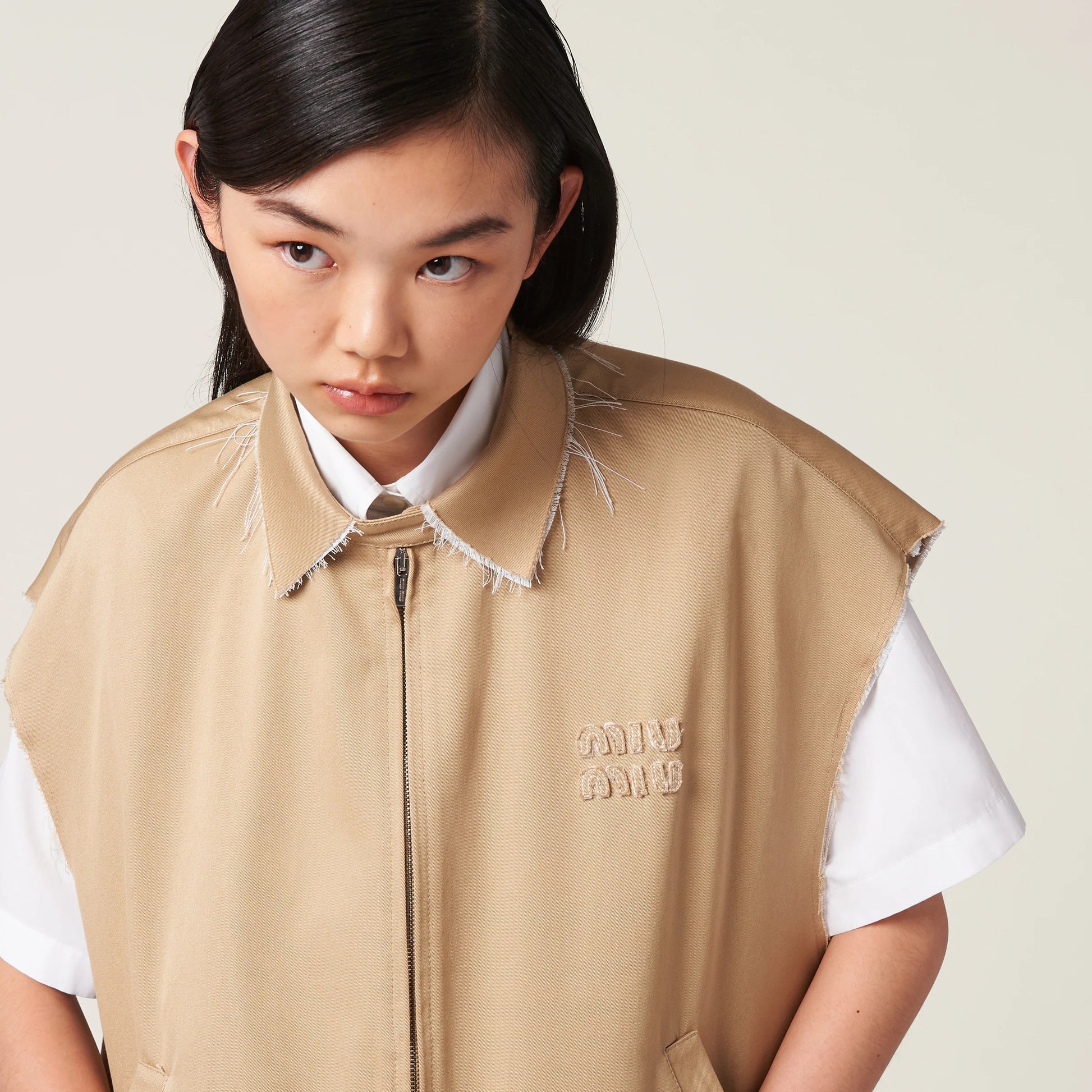 Chino blouson jacket