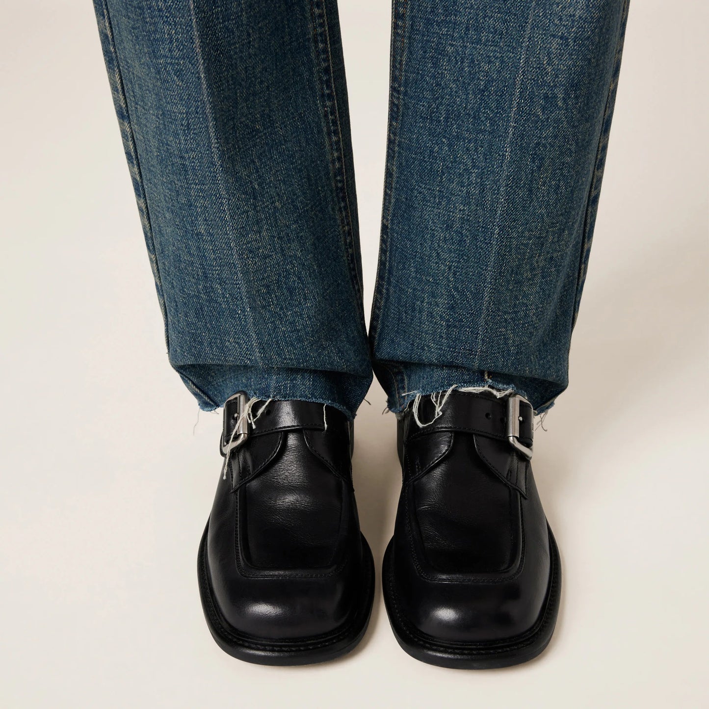 Denim five-pocket jeans